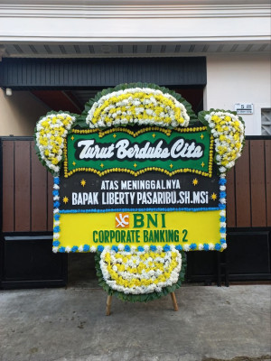 Papan Bunga Duka di Sentul Jaya