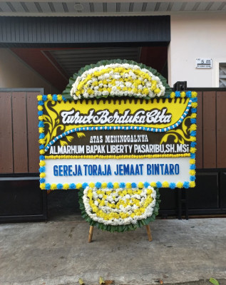 Papan Bunga Duka di Sentul Jaya