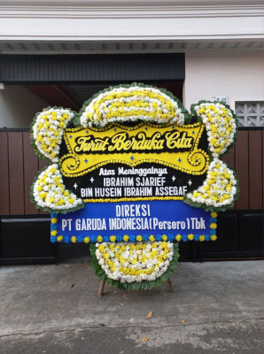 Papan Bunga Duka di Sentul Jaya