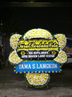 Papan Bunga Duka di Sentul Jaya