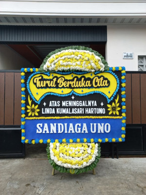 Papan Bunga Duka di Sentul Jaya